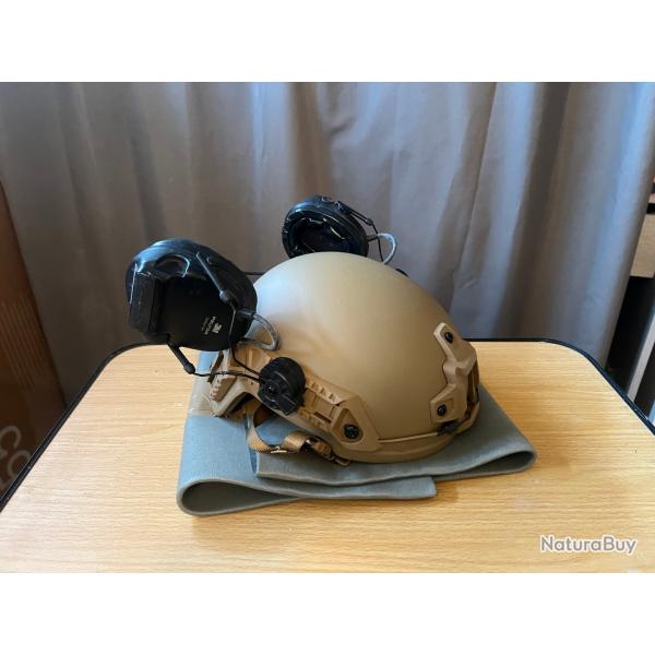 Casque balistique protection group Danemark NEUF
