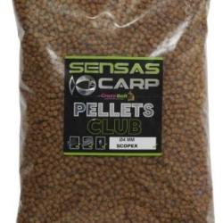 Sachet d'amorces Sensa PELLETS CLUB SCOPEX 8MM - 800G
