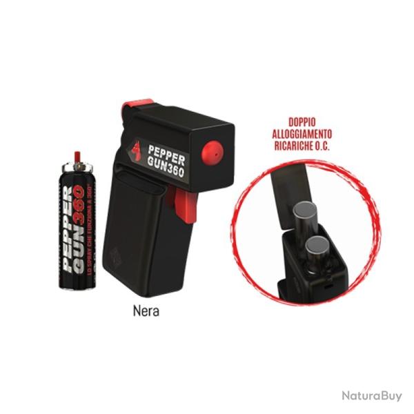 PISTOLET SPRAY ANTI-AGRESSION PEPPER GUN 360 - DEFENSE SYSTEM