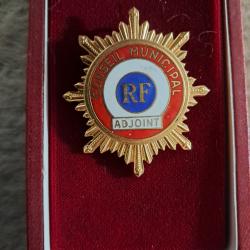 Insigne Adjoint Conseil Municipal