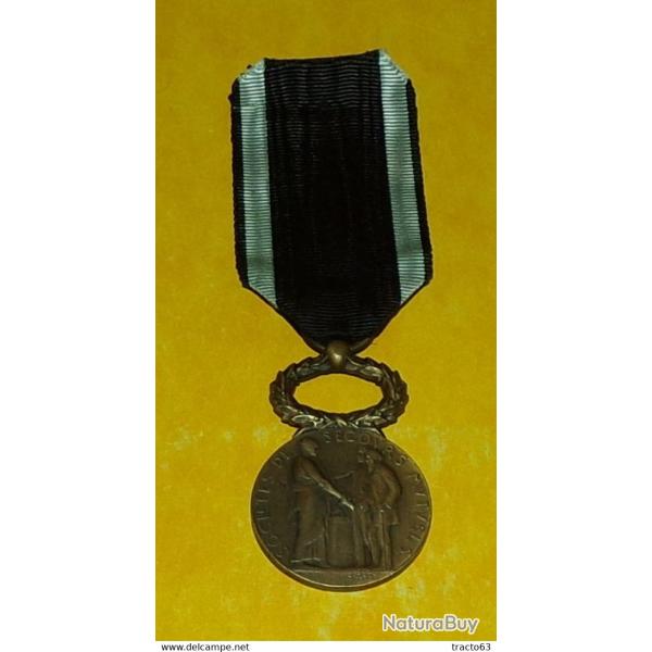MEDAILLE SOCIETES DE SECOURS MUTUELS , MINISTERE DU TRAVAIL ET DE LA PREVOYANCE SOCIALE , BON ETAT