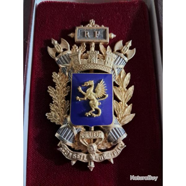 Insigne Conseil Municipal Saint Brieuc 5 �me R�publique