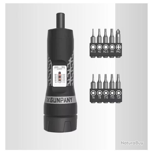 Tournevis Dynamom�trique Armurier 1,1 � 6,8 Nm | TXC ARMEMENT