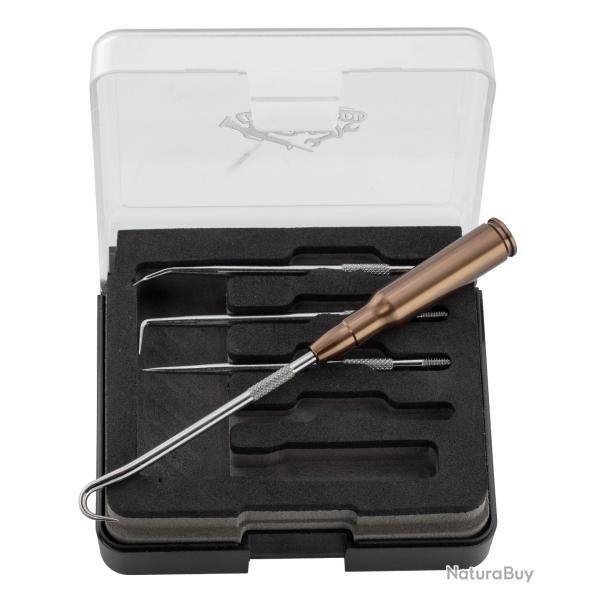 KIT 5 OUTILS AVEC POIGNEE 7.62 NATO POUR REGLAGES FINS ET ENTRETIEN GBB