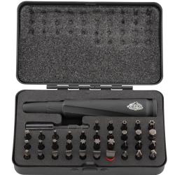 TOURNEVIS TACTIQUE AU FORMAT .50 AVEC 36 EMBOUTS 6,35 MM EN COFFRET CERAKOTE