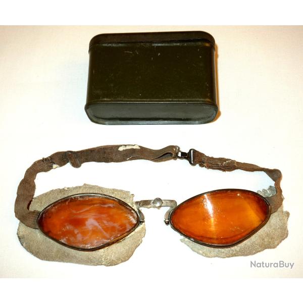 LUNETTES Afrique de la SECONDE GUERRE.