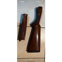 Crosse et devant fusil superpos&eacute; cal 12