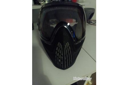 Masque Intégral Paintball BASE Avec Lentille Teintée - Couleur Tan, Occasion