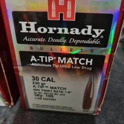 ogives cal 30  230 gr atype