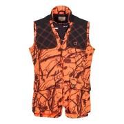 Gilet De Chasse Game Winner Orange – Homme Taille 2XL – Multi-poches Vintage