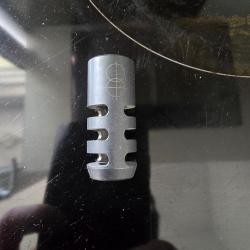 Frein de bouche  tir sportif  15x100 calibre 11,4 mm