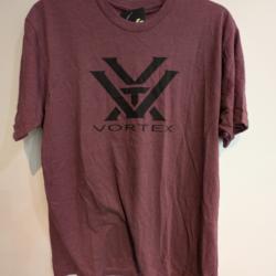 T-shirt Vortex bordeaux