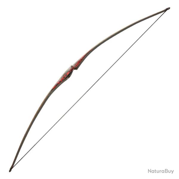 Arc traditionnel longbow Old Mountain Symphony 68 pouces RH 45 lbs