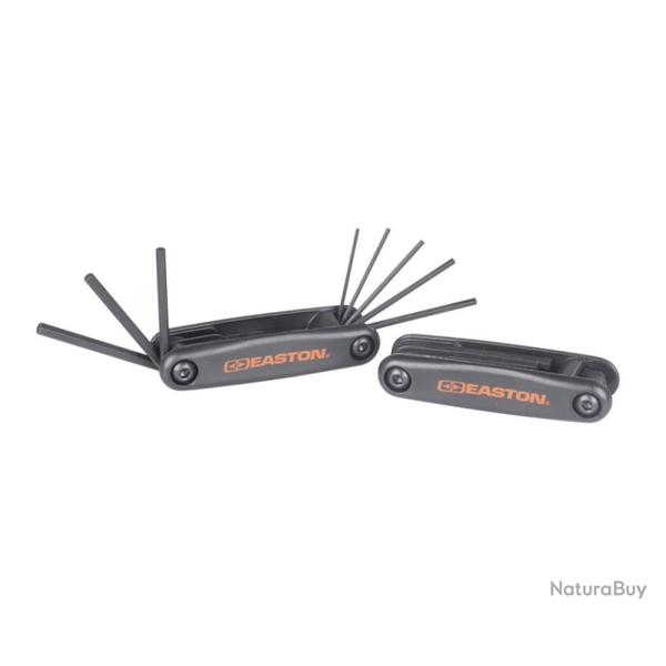 Jeu de cl�s Allen pliables Easton Pro STD Clam Pack