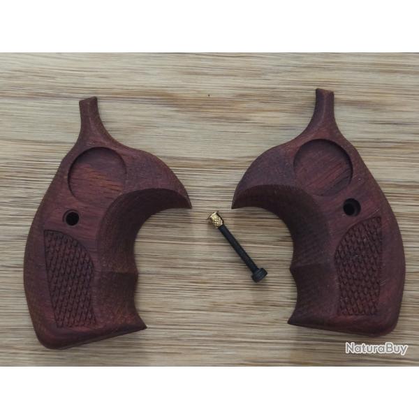 Plaquettes bois palissandre Smith & Wesson Safety 32 (V2.2) - A personnaliser