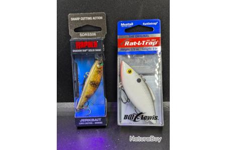 Vintage Bill Lewis Rat L Trap Fishing Lure Chrome