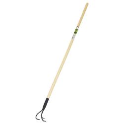 Griffe de jardin 3 dents Progarden&reg; - 150 cm - Acier carbone & manche bois
