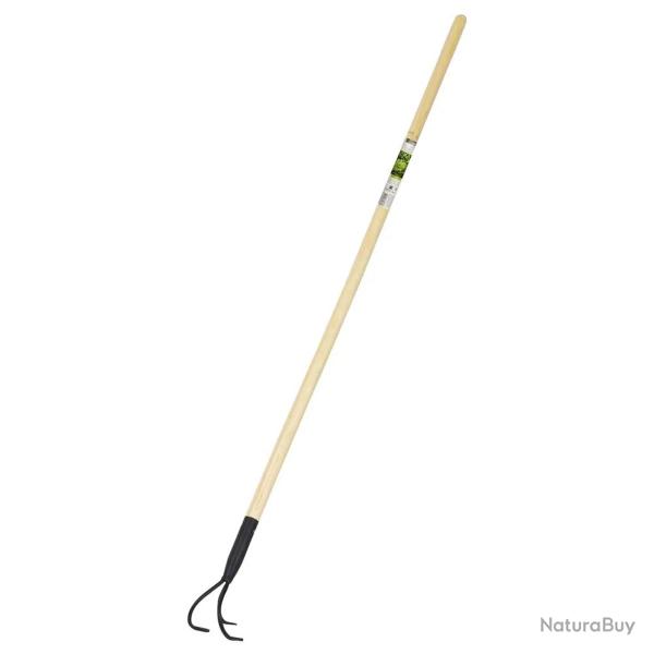 Griffe de jardin 3 dents Progarden� - 150 cm - Acier carbone & manche bois