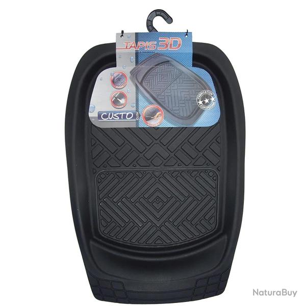 Tapis de Sol Voiture Avant - Curves PVC D�coupable 46x72 cm