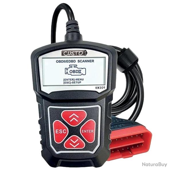 Scanner OBD II + EOBD pour Diagnostic Automobile