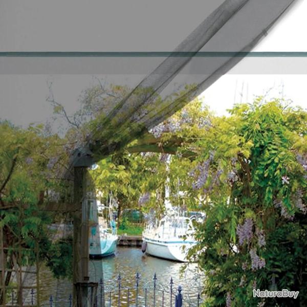 Moustiquaire de porte velcro 130x150 cm - Protection anti-insectes