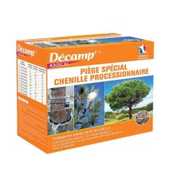 Pi&egrave;ge &agrave; ph&eacute;romones contre les chenilles processionnaires pour arbres &Oslash;30-65cm - D&eacute;camp