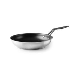 Po&ecirc;le Origin anti-adh&eacute;rente en acier inoxydable - &Oslash;26cm - Tous syst&egrave;me et four