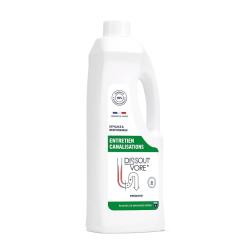 D&eacute;boucheur DISSOUT'VORE Canalisations 1L - &Eacute;limine Odeurs & Entretien Naturel