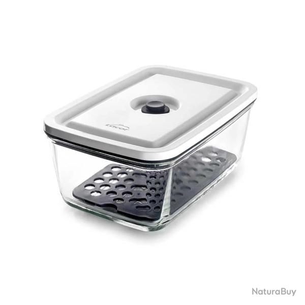 R�cipient en Verre Smart 600ml - Herm�tique & Multifonction - Lacor