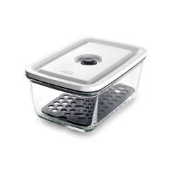 R&eacute;cipient en Verre Smart 1000ml - Herm&eacute;tique & Multifonction - Lacor