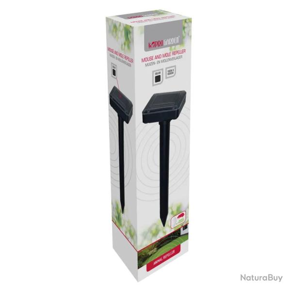 R�pulsif solaire � ultrasons pour taupes et souris - Port�e 30m