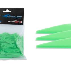 Lot de 100 plumes Avalon pour fl&egrave;che Hybrid Vert
