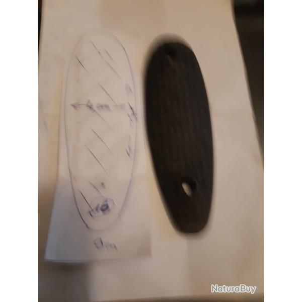 Plaque  de couche  pour fusil.numerau  16