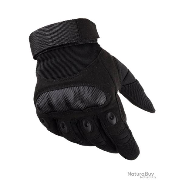 GANT TACTIQUE COMPATIBLE ECRAN TACTILE - NOIR - LIVRAISON GRATUITE
