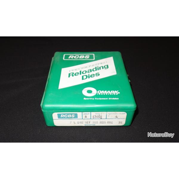 Jeux de 2 Outils de rechargement calibre7mm REM MAG  de marque RCBS