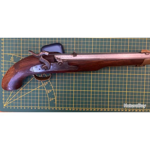 Pistolet poudre noire Kentucky . Cal 45