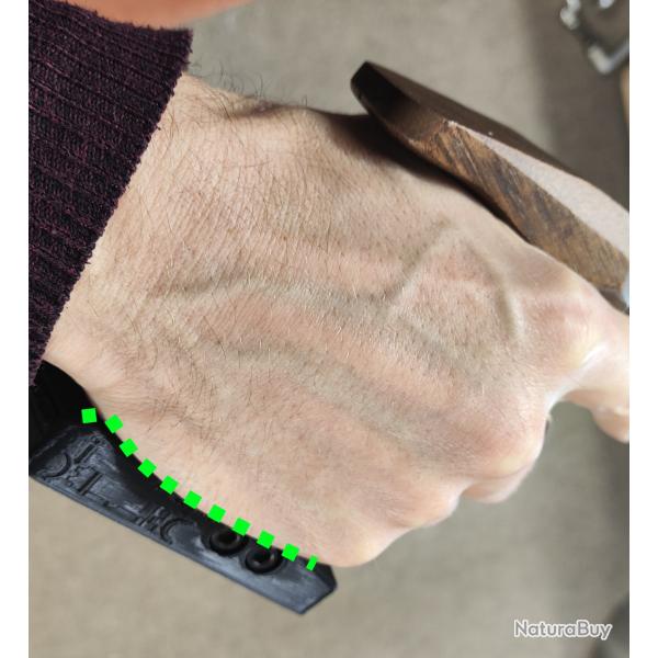 pp30 artemis snowpeak arcea talon de poign�e custom ergonomic