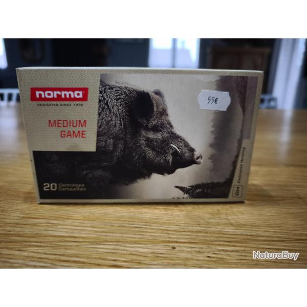 Norma medium game 180gr 300win mag 11balles
