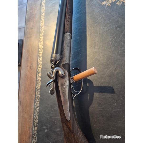 Fusil � chien calibre 28/70 UN EUROS SANS PRIX DE R�SERVE.