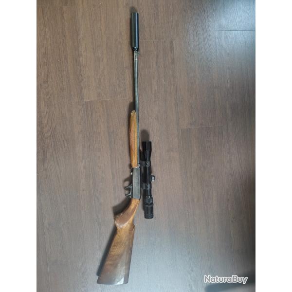 Browning SA-22 Smokeless / canon filet� + lunette