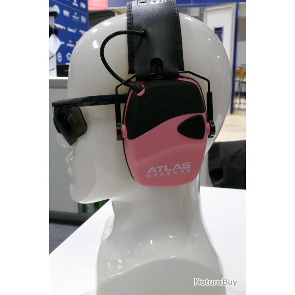 CASQUE ANTIBRUIT ACTIF DE PROTECTION SONGUARD Rose Pastel