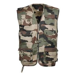 Gilet Multi Poches Camo IDAHO - TAILLE L