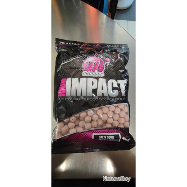 1KG BOUILLETTES SALTY SQUID 15MM - MAINLINE
