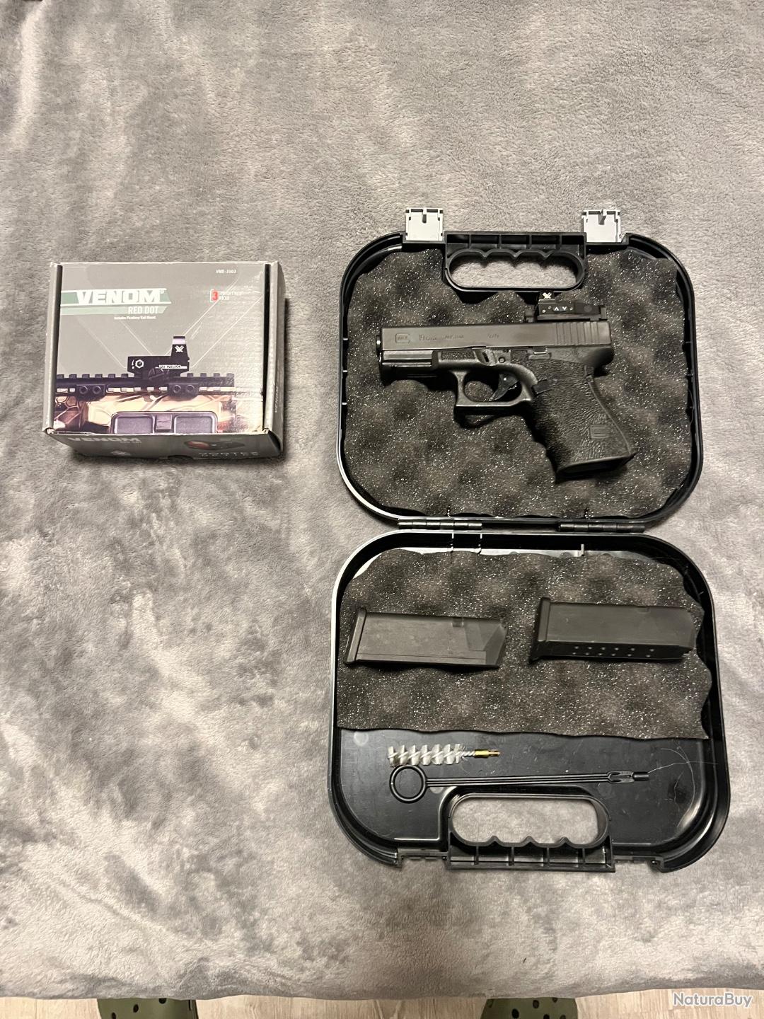 Glock 19 Gen 4 avec Red Dot Vortex - Pistolets de Catégorie B (14658669)