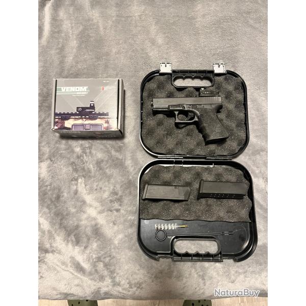 Glock 19 Gen 4 avec Red Dot Vortex