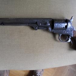 Colt 1851 grav&eacute;