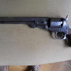 Colt 1851 grav&eacute;