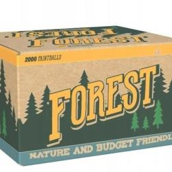 Billes paintball Cal 68 FOREST 1337 100%PEG - by Seven
