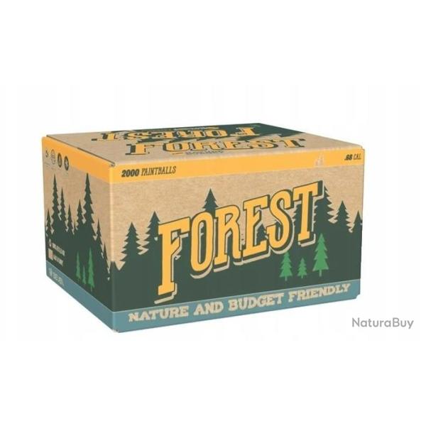 Billes paintball Cal 68 FOREST 1337 100%PEG - by Seven