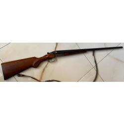 Fusil de chasse de marque SUHL calibre 12-70 en bel &eacute;tat